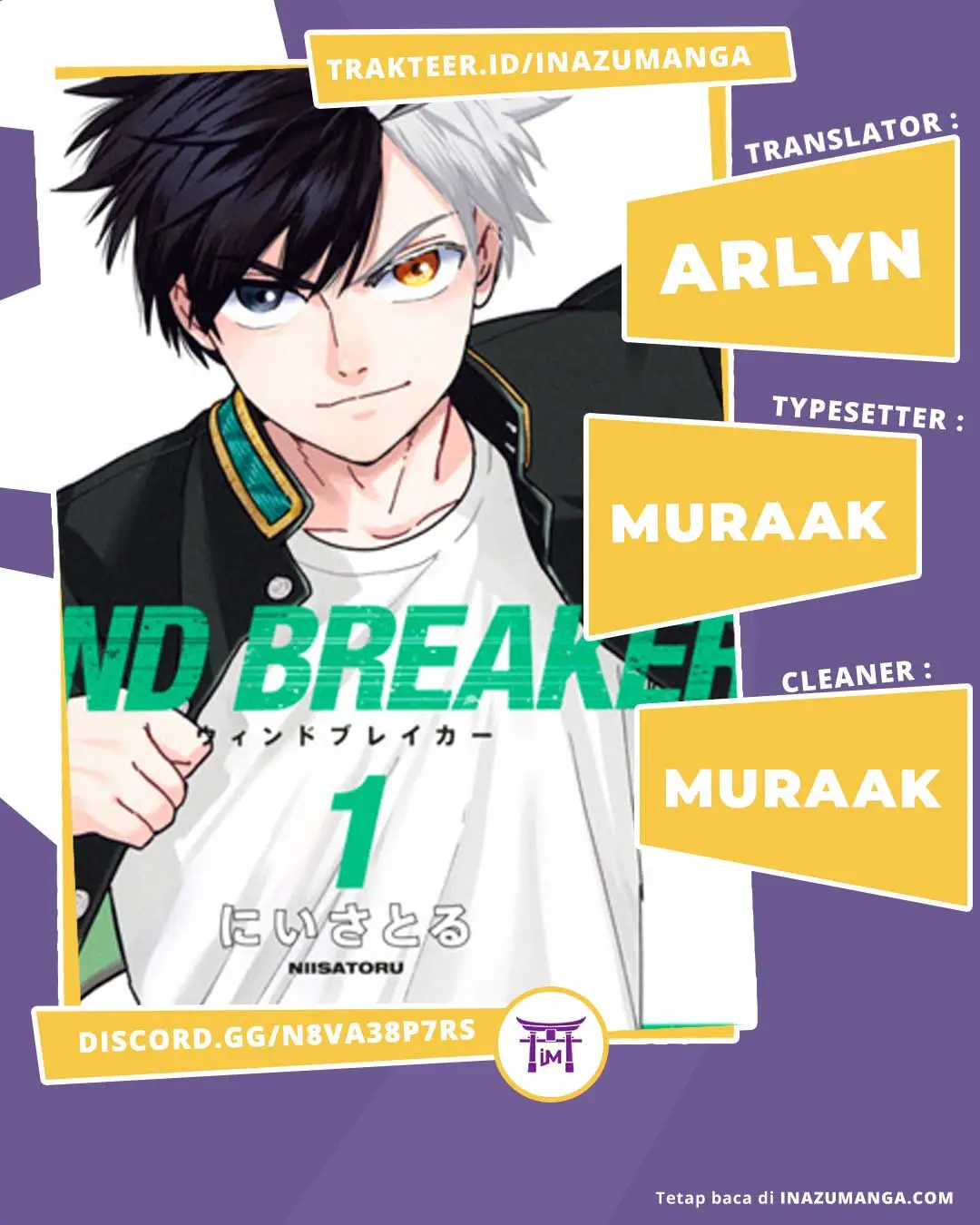 Wind Breaker (NII Satoru) Chapter 26 Gambar 1