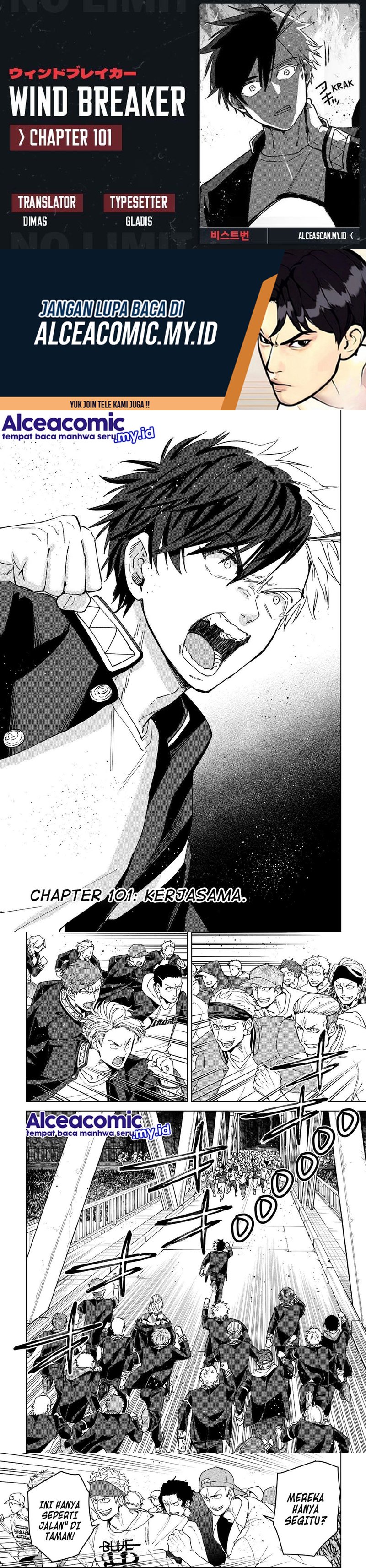 Wind Breaker (NII Satoru) Chapter 101 Gambar 1