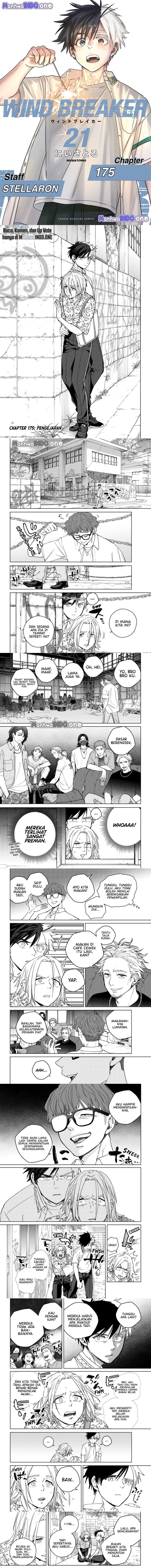 Wind Breaker (NII Satoru) Chapter 175 Gambar 1