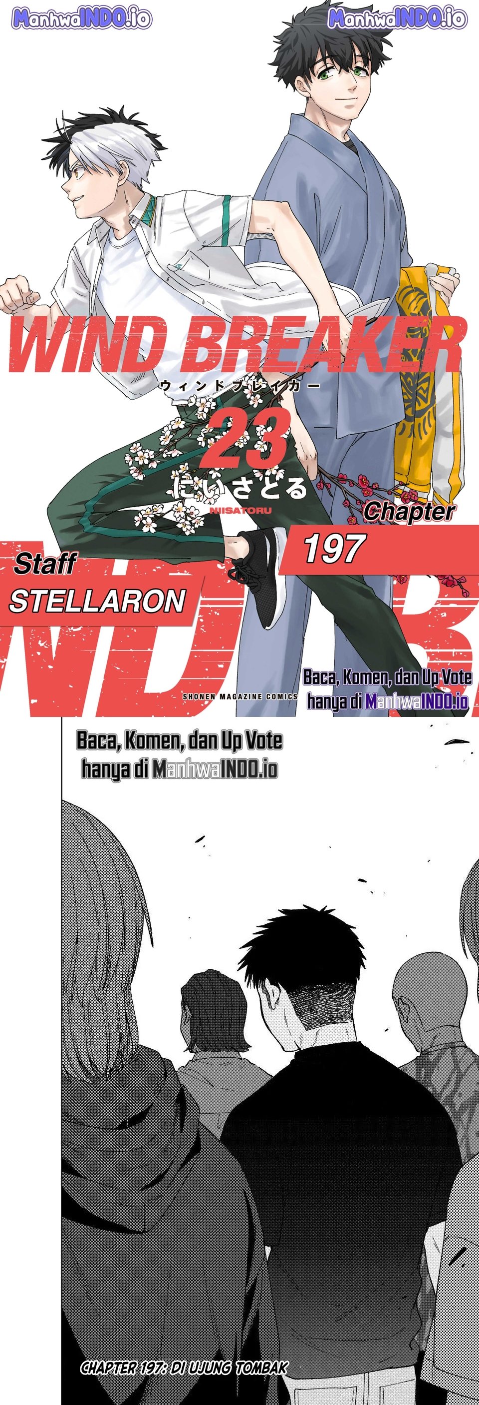 Wind Breaker (NII Satoru) Chapter 197 Gambar 1