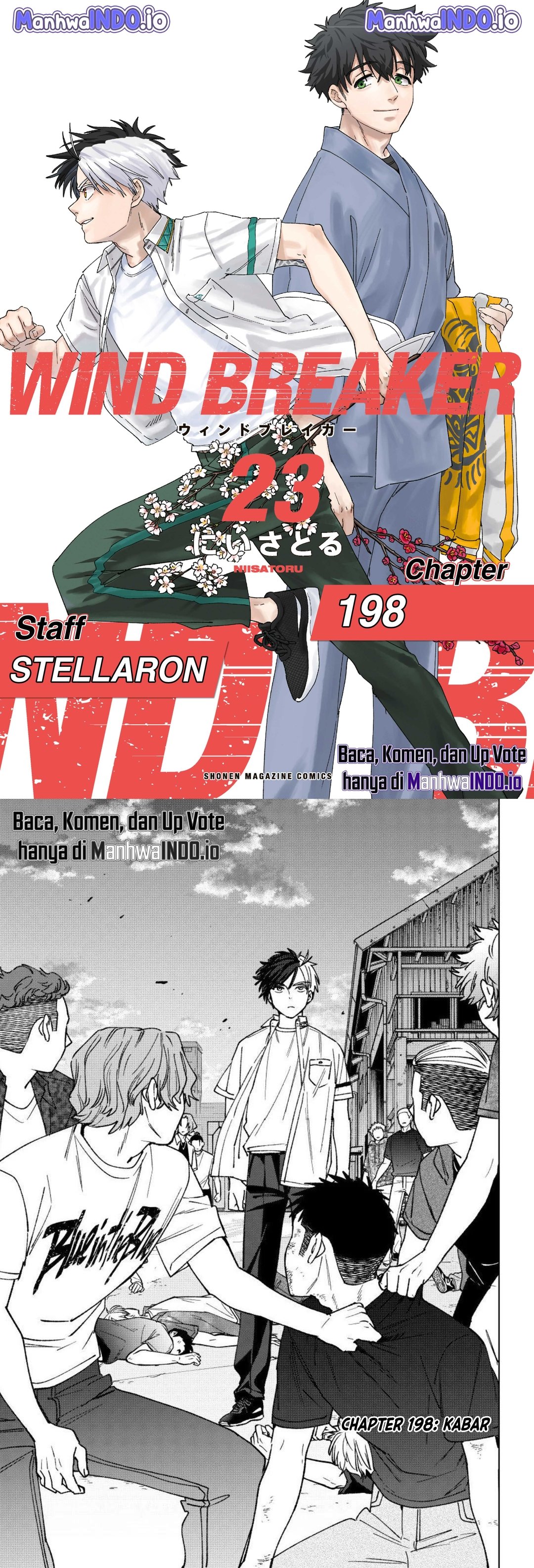 Wind Breaker (NII Satoru) Chapter 198 Gambar 1