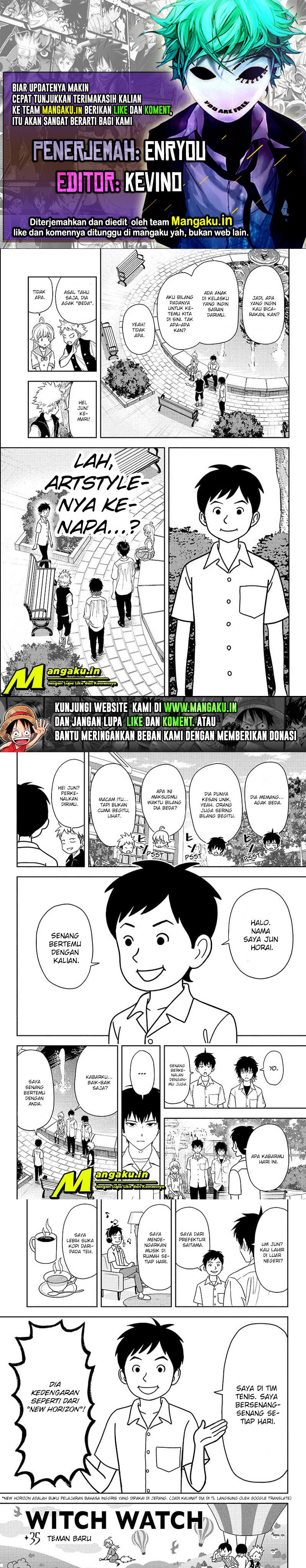 Witch Watch Chapter 35 Gambar 1