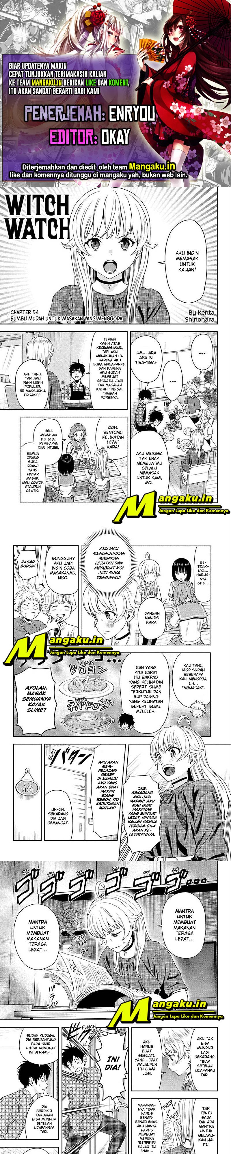 Witch Watch Chapter 54 Gambar 1