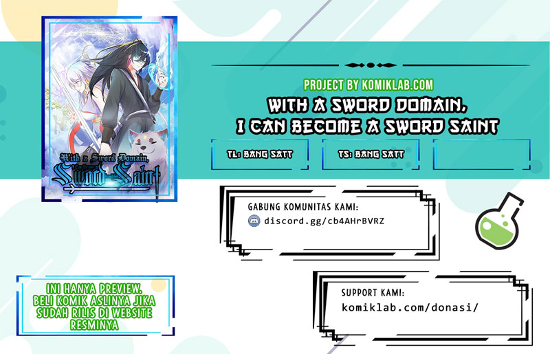 With a Sword Domain, I Can Become the Sword Saint Chapter 20 Gambar 1