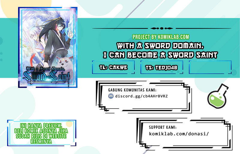 With a Sword Domain, I Can Become the Sword Saint Chapter 30 Gambar 1