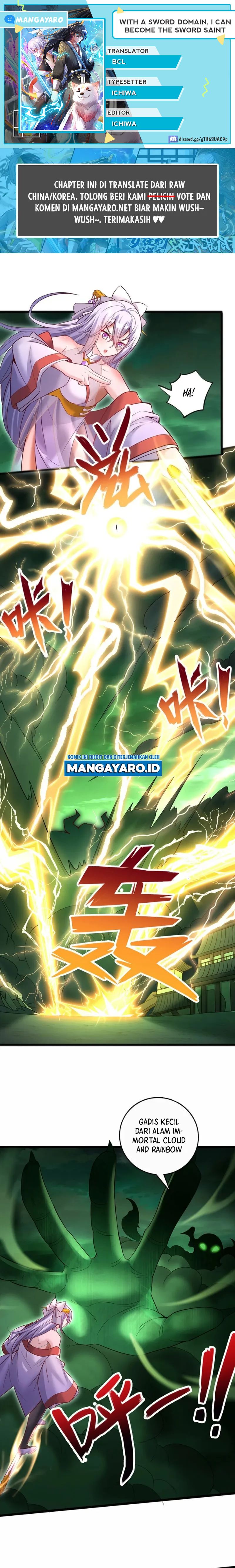 With a Sword Domain, I Can Become the Sword Saint Chapter 76 Gambar 1