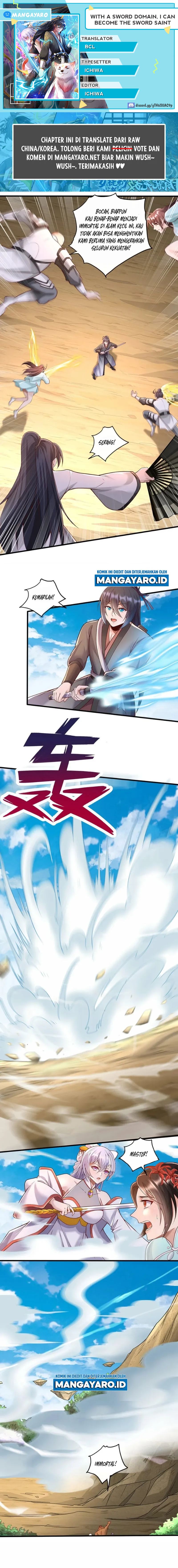 With a Sword Domain, I Can Become the Sword Saint Chapter 80 Gambar 1