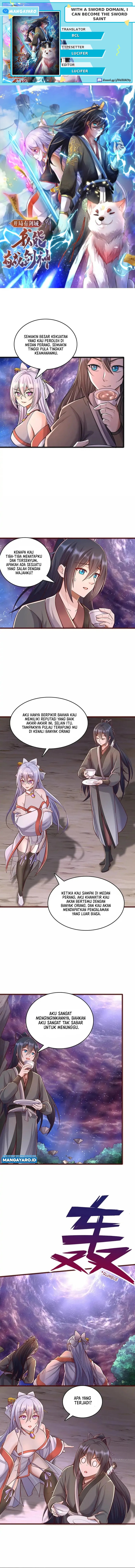 With a Sword Domain, I Can Become the Sword Saint Chapter 89 Gambar 1