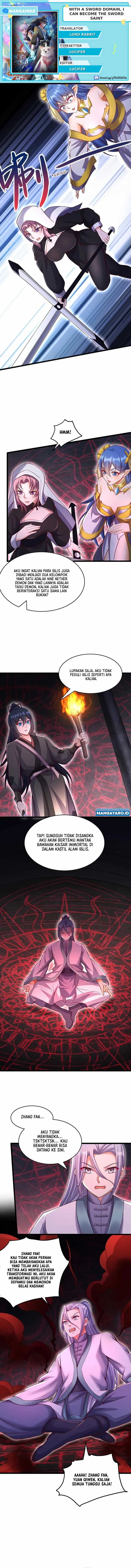 With a Sword Domain, I Can Become the Sword Saint Chapter 101 Gambar 1
