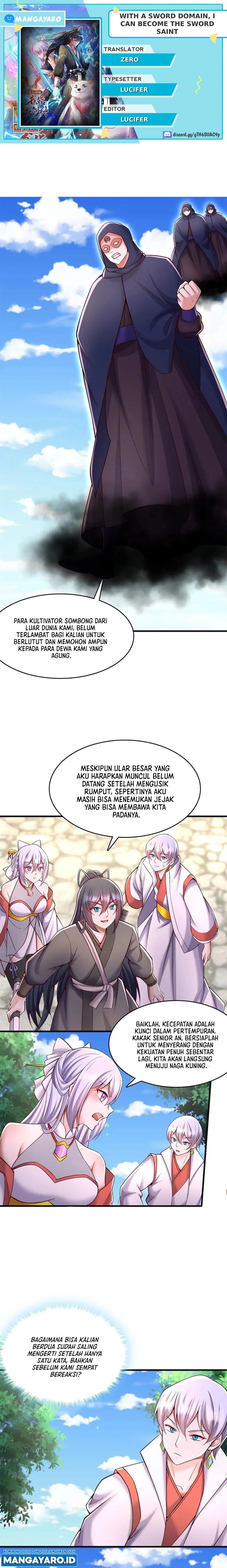 With a Sword Domain, I Can Become the Sword Saint Chapter 129 Gambar 1