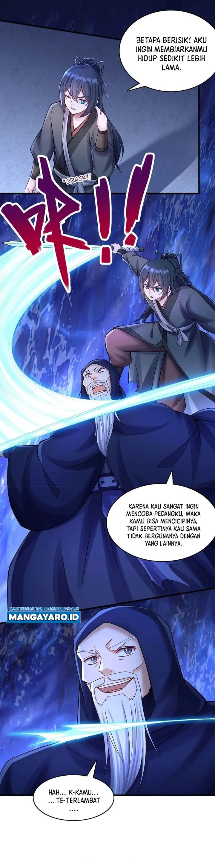 With a Sword Domain, I Can Become the Sword Saint Chapter 130 Gambar 6