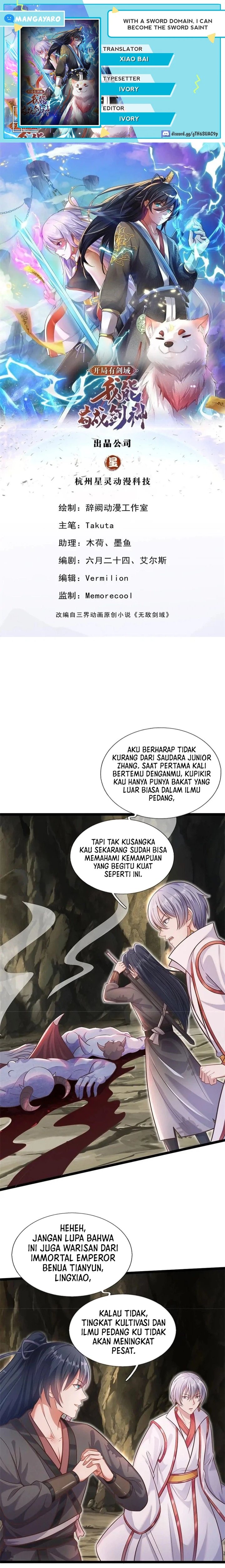 With a Sword Domain, I Can Become the Sword Saint Chapter 134 Gambar 1