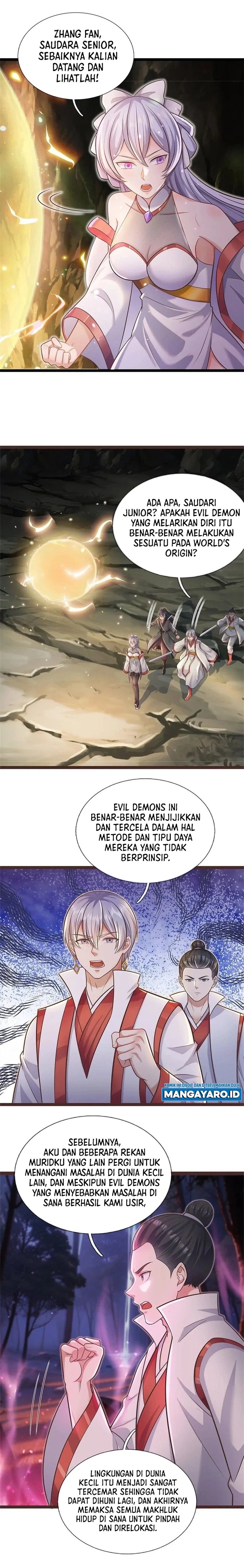 With a Sword Domain, I Can Become the Sword Saint Chapter 134 Gambar 2
