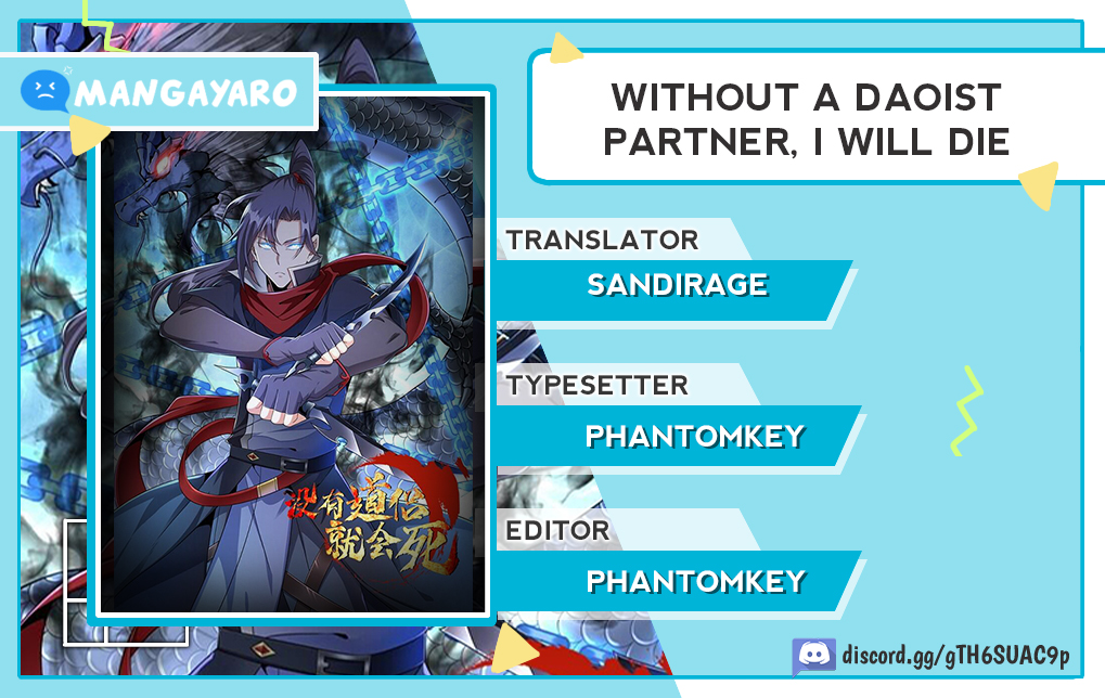 Without a Daoist Partner, I Will Die Chapter 49 Gambar 1