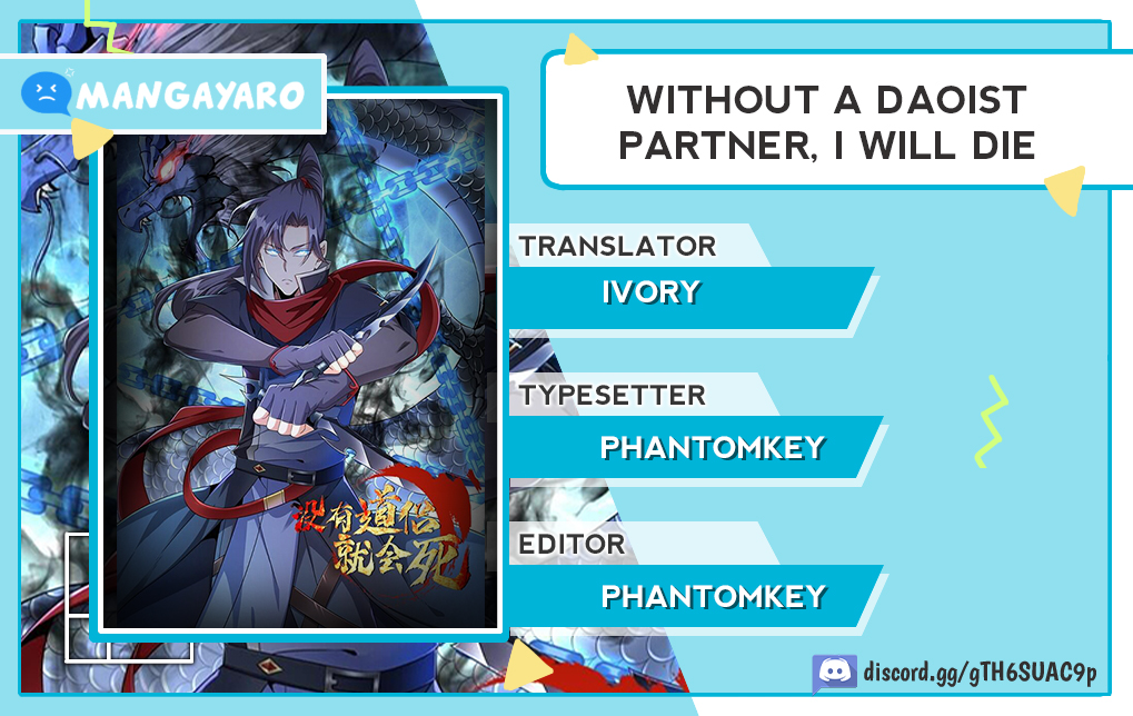 Without a Daoist Partner, I Will Die Chapter 86 Gambar 1