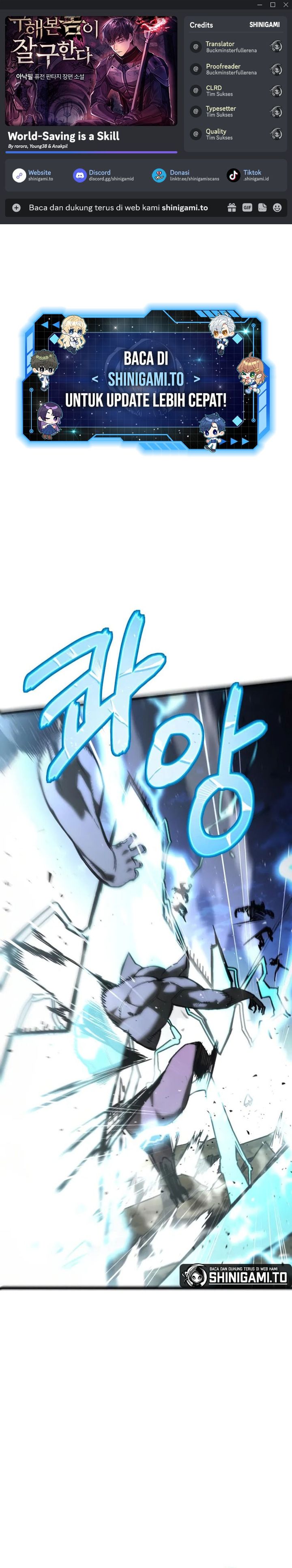 World-Saving Is A Skill Chapter 07 Gambar 1