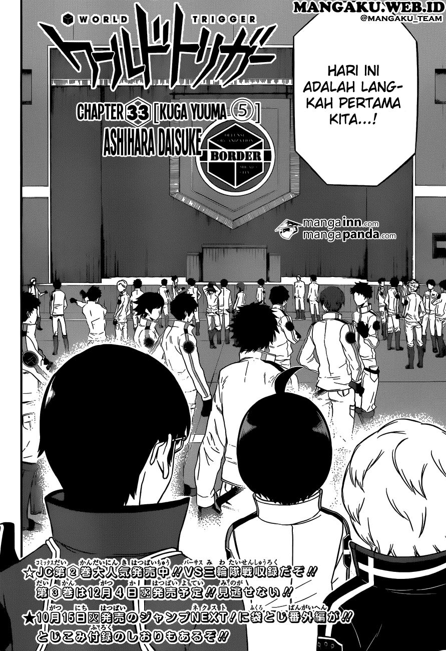 World Trigger Chapter 32-33 Gambar 21