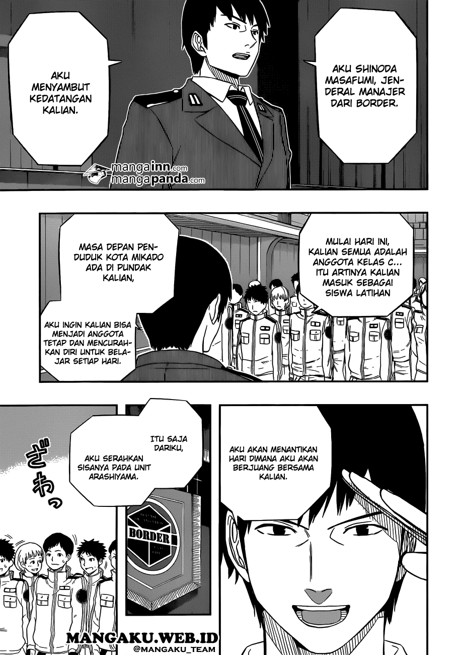 World Trigger Chapter 32-33 Gambar 22