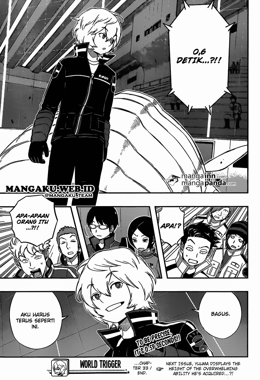World Trigger Chapter 32-33 Gambar 37