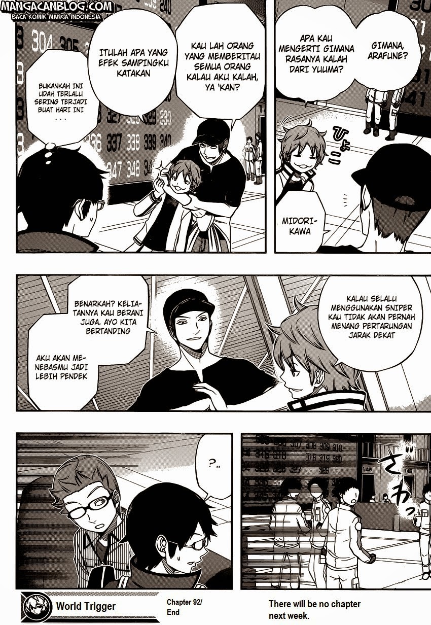 World Trigger Chapter 92 Gambar 19