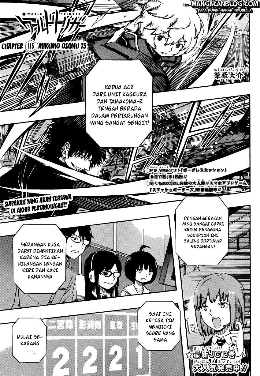 World Trigger Chapter 115 Gambar 1