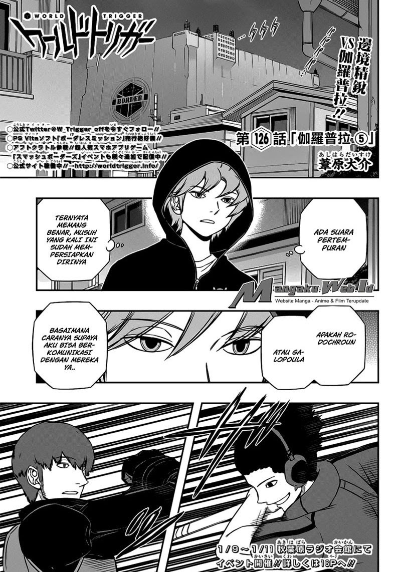 World Trigger Chapter 126 Gambar 1