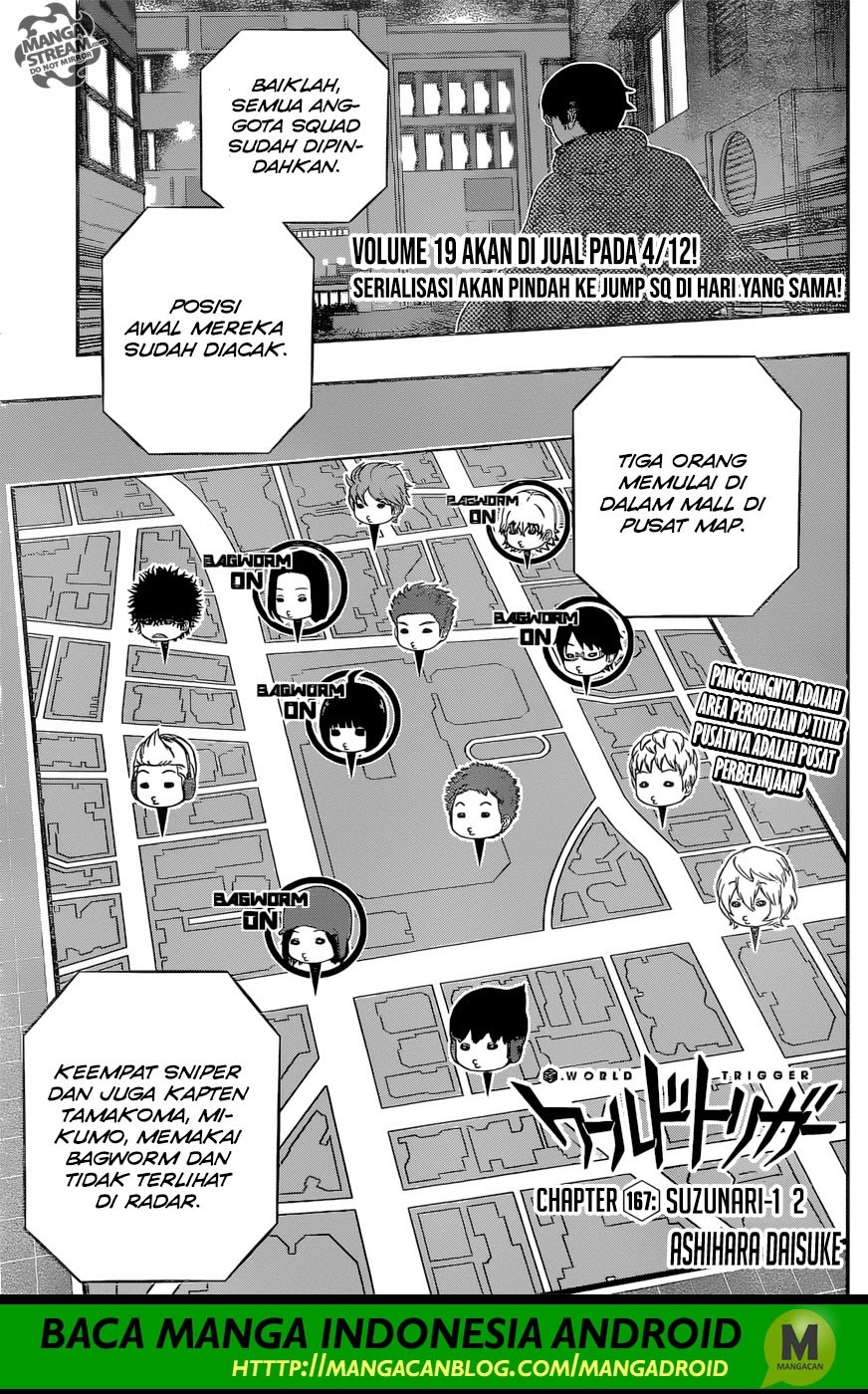 World Trigger Chapter 167 Gambar 1
