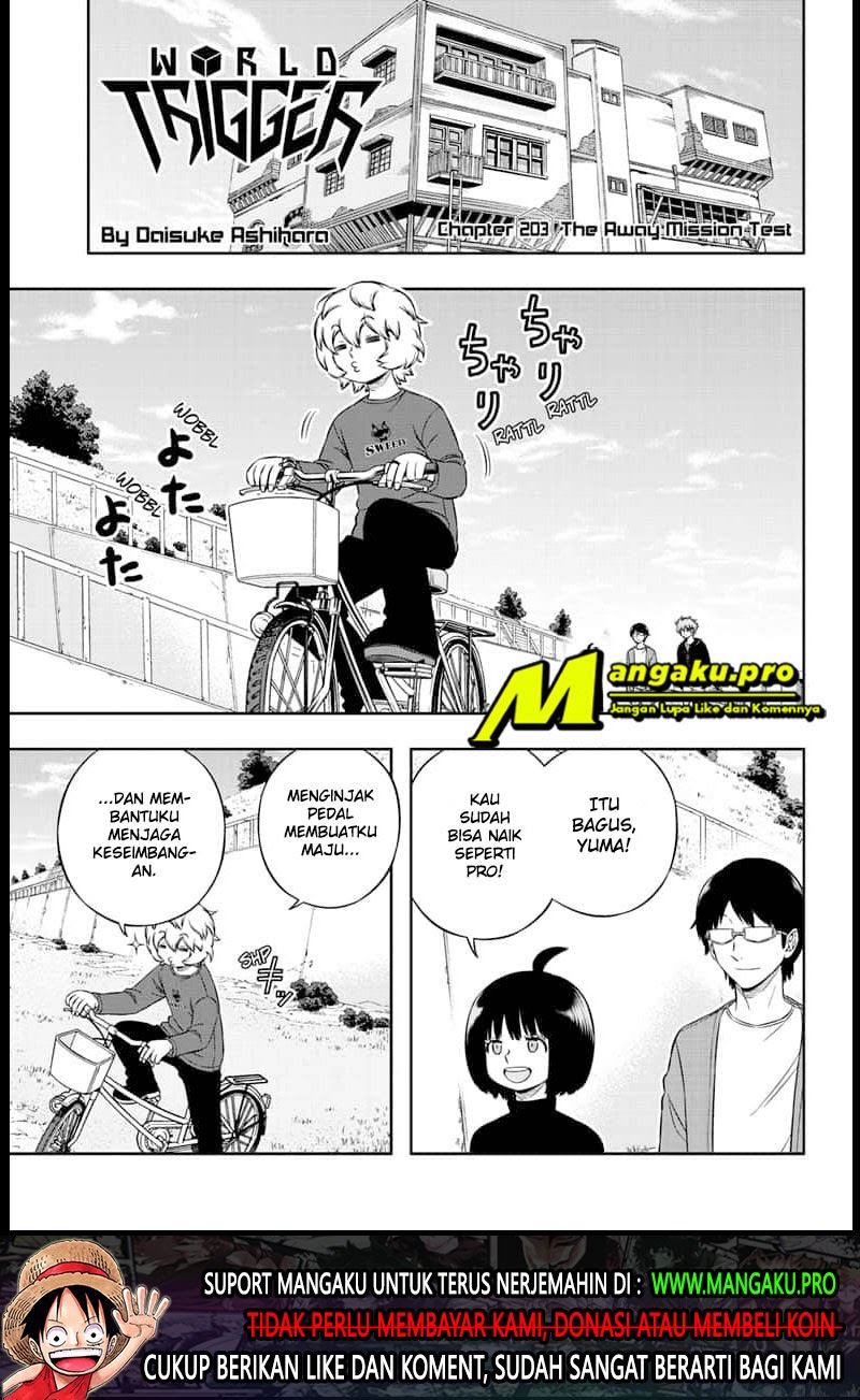 World Trigger Chapter 203 Gambar 2