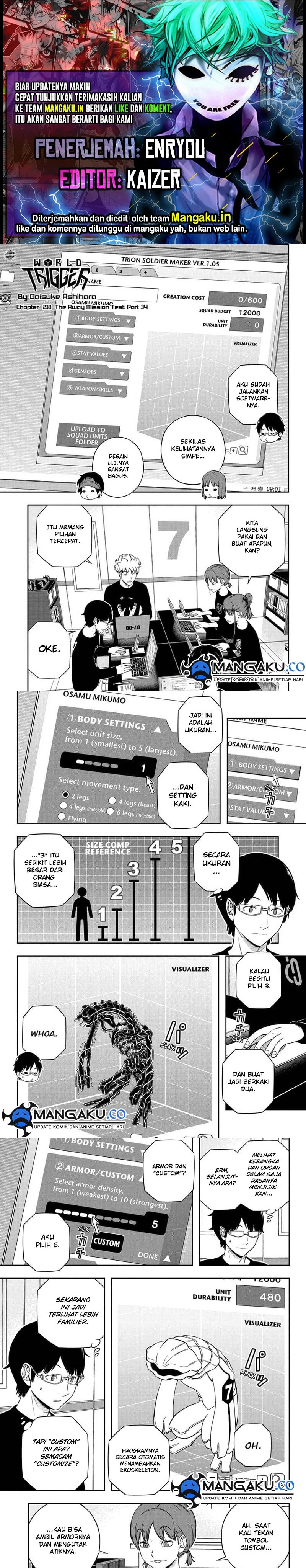 World Trigger Chapter 238 Gambar 1