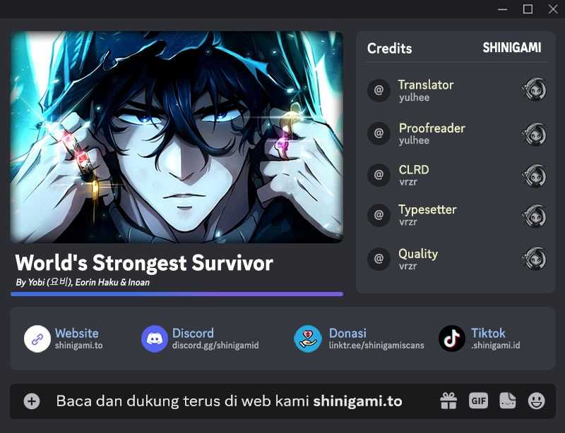 World’s Strongest Survivor Chapter 20 Gambar 1