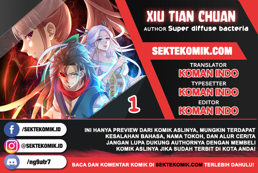 Xiu Tian Chuan Chapter 01 Gambar 1