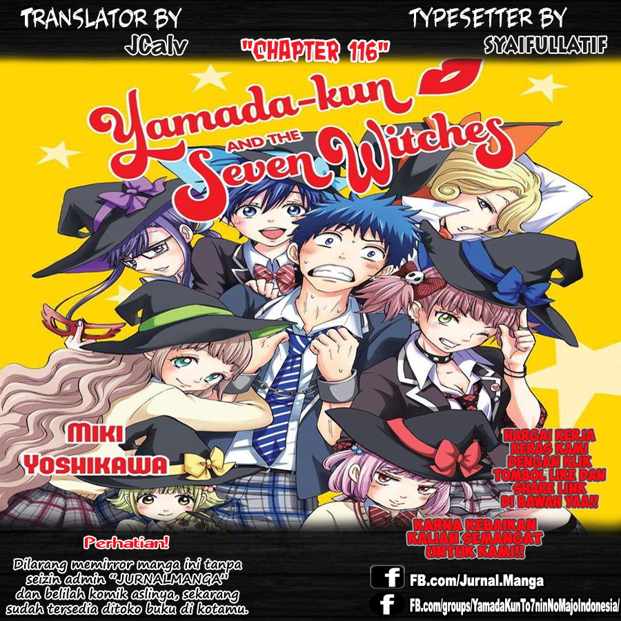 Yamada-kun to 7-nin no Majo Chapter 116 Gambar 1