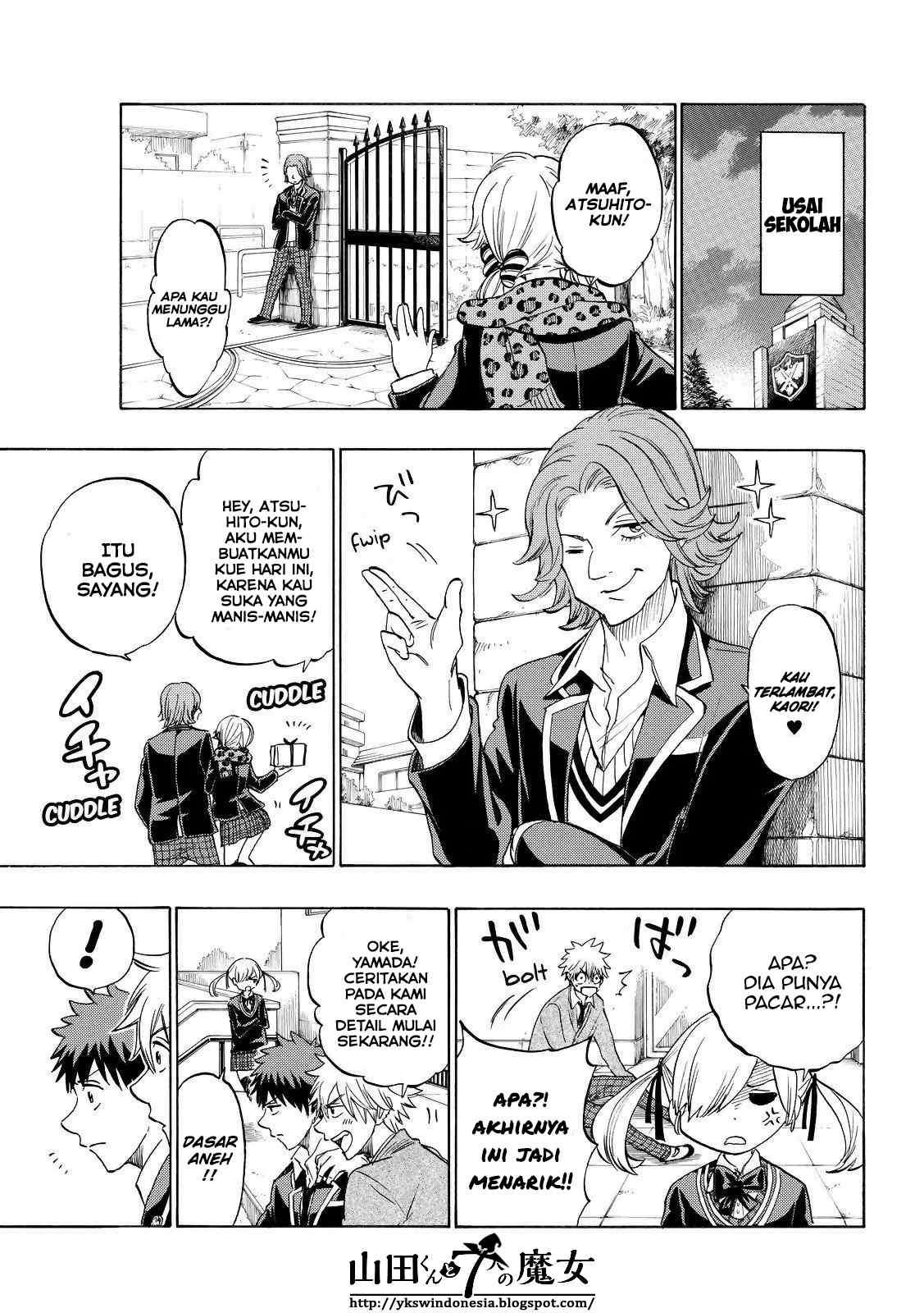 Yamada-kun to 7-nin no Majo Chapter 145 Gambar 10