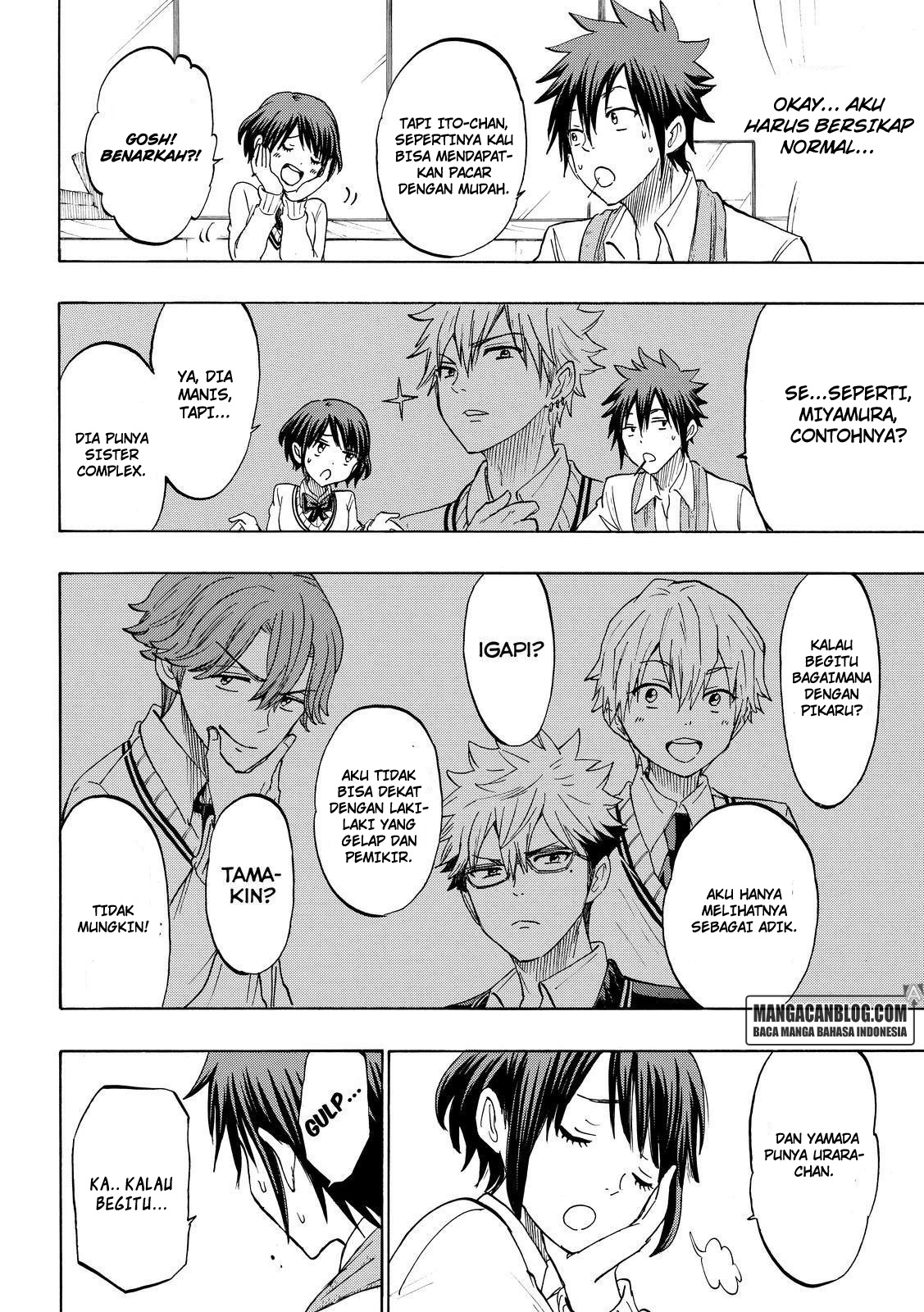 Yamada-kun to 7-nin no Majo Chapter 194 Gambar 6