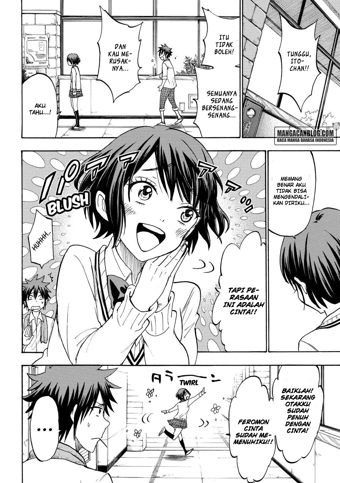 Yamada-kun to 7-nin no Majo Chapter 194 Gambar 16