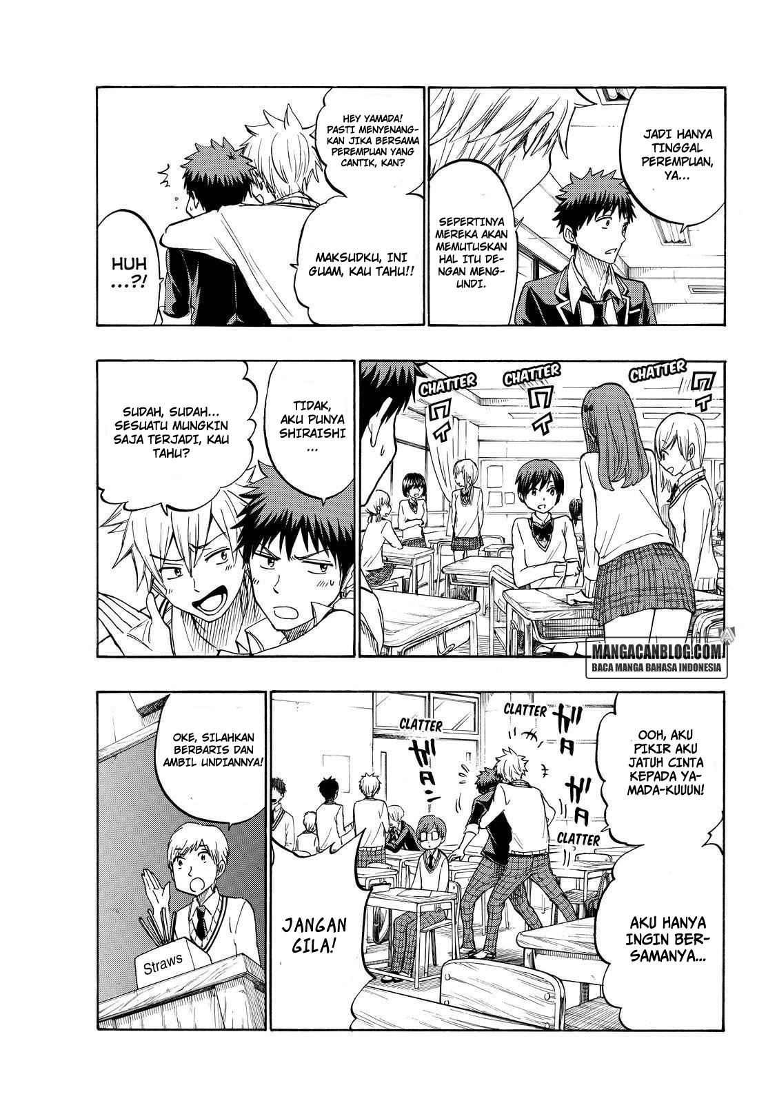 Yamada-kun to 7-nin no Majo Chapter 198 Gambar 9