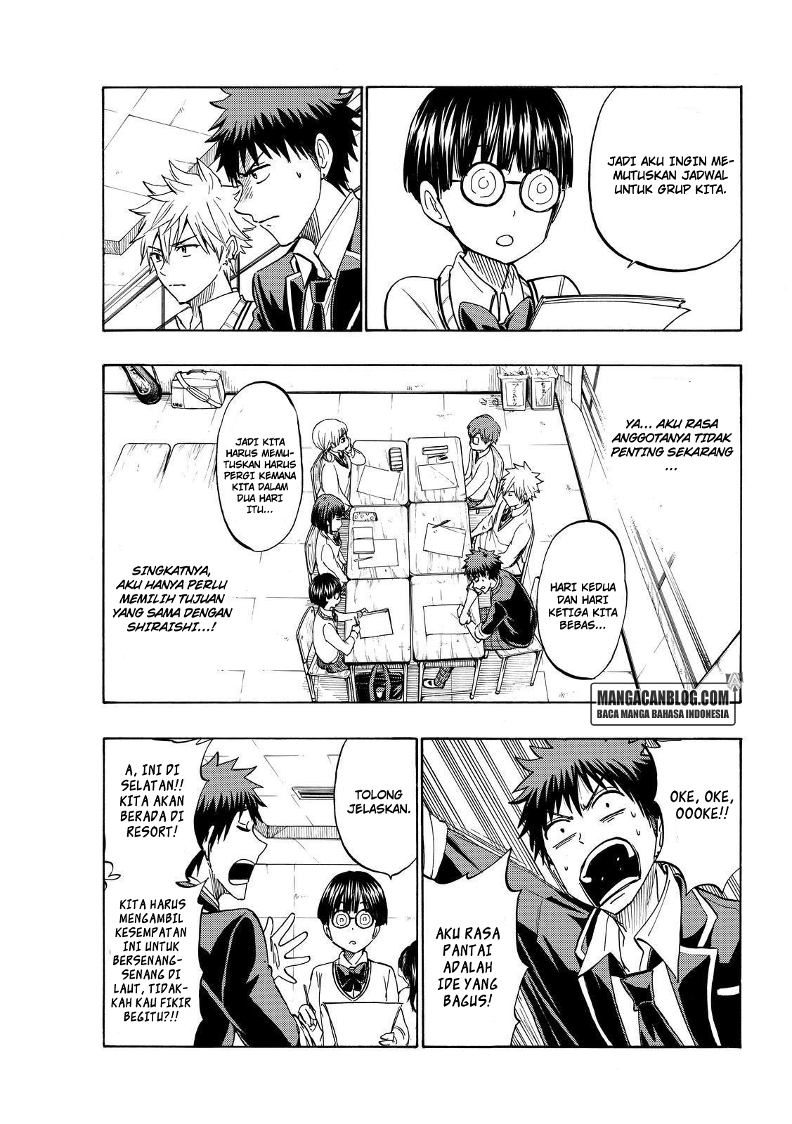 Yamada-kun to 7-nin no Majo Chapter 198 Gambar 11