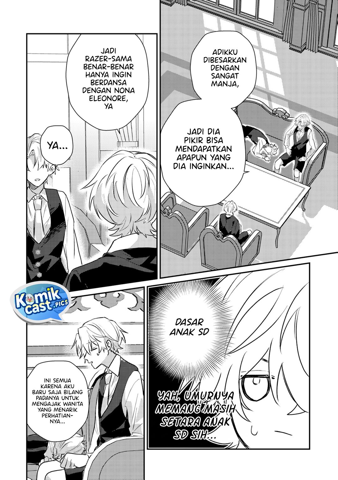 Yami-ochi Rasu Bosu Reijou No Osananajimi Ni Tensei Shita. Ore Ga Shindara Bad End Kakutei Na Node Saikyou Ni Natta Kedo, Mou Yami-ochi “yandere-ka” Shitemasen Ka? Chapter 04 Gambar 20