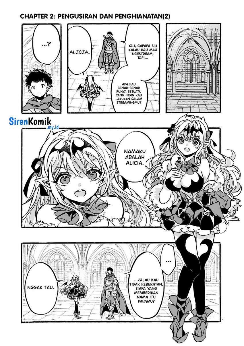 Yamiochi Yuusha No Haishin Haishin~Tsuihousare, Kakushi Boss Beya Ni Hourikomareta Kekka, Boss To Tansakushagari Haishin Wo Hajimeru~ Chapter 02 Gambar 2
