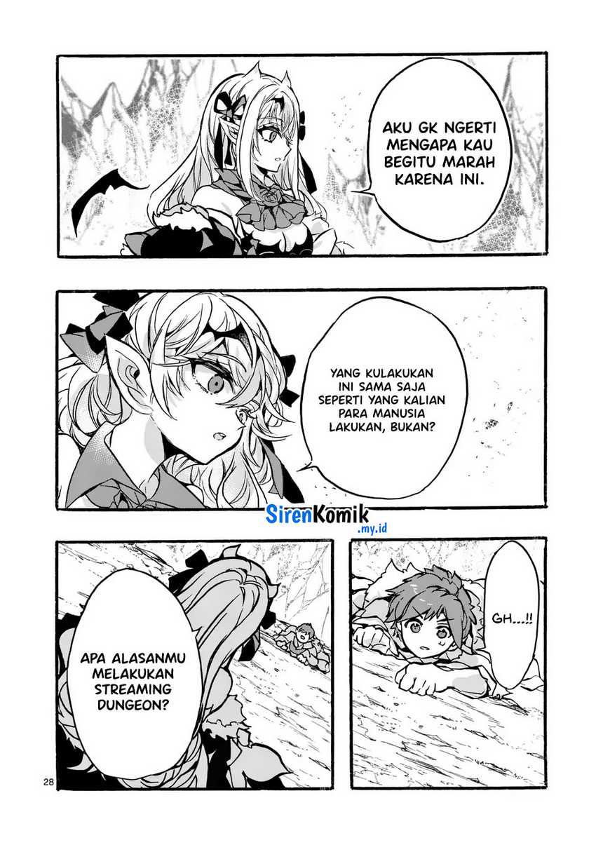 Yamiochi Yuusha No Haishin Haishin~Tsuihousare, Kakushi Boss Beya Ni Hourikomareta Kekka, Boss To Tansakushagari Haishin Wo Hajimeru~ Chapter 02 Gambar 29