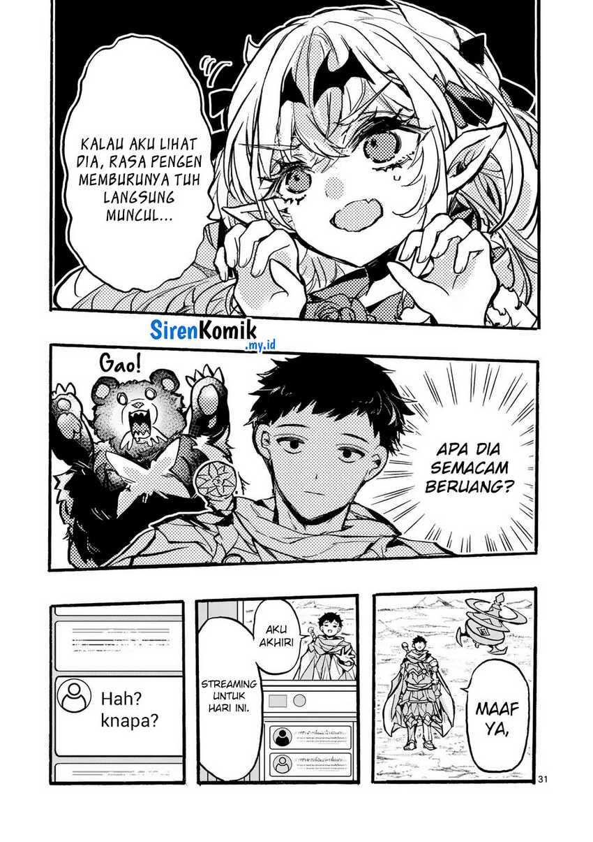 Yamiochi Yuusha No Haishin Haishin~Tsuihousare, Kakushi Boss Beya Ni Hourikomareta Kekka, Boss To Tansakushagari Haishin Wo Hajimeru~ Chapter 05 Gambar 32