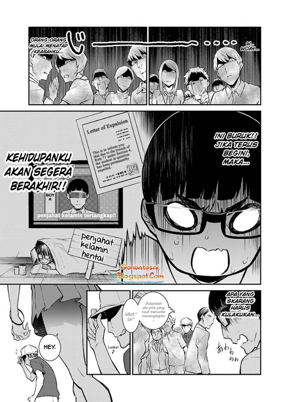 Yancha Gal no Anjou-san Chapter 08 Gambar 4