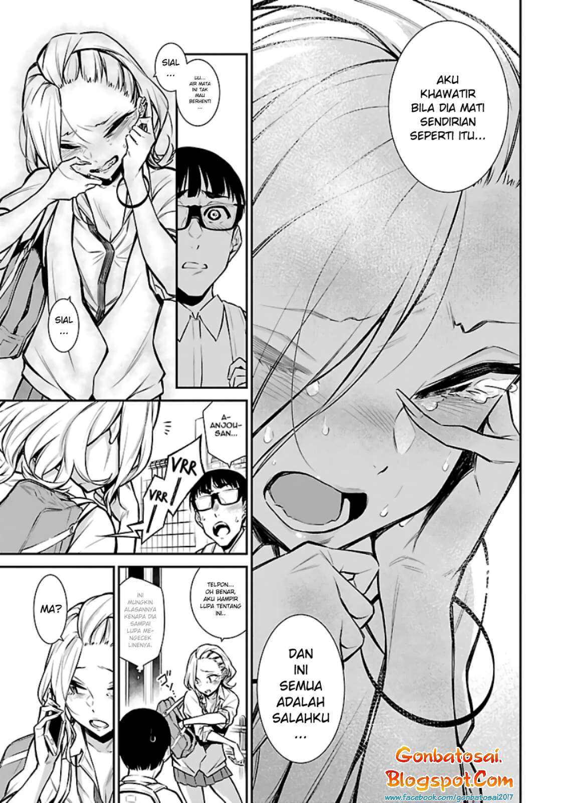 Yancha Gal no Anjou-san Chapter 25 Gambar 14