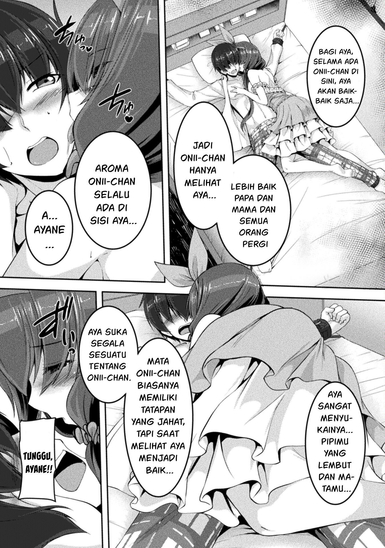 Yandere Imouto ni Aisaresugite Kozukuri Kankin Seikatsu Chapter 05 Gambar 7