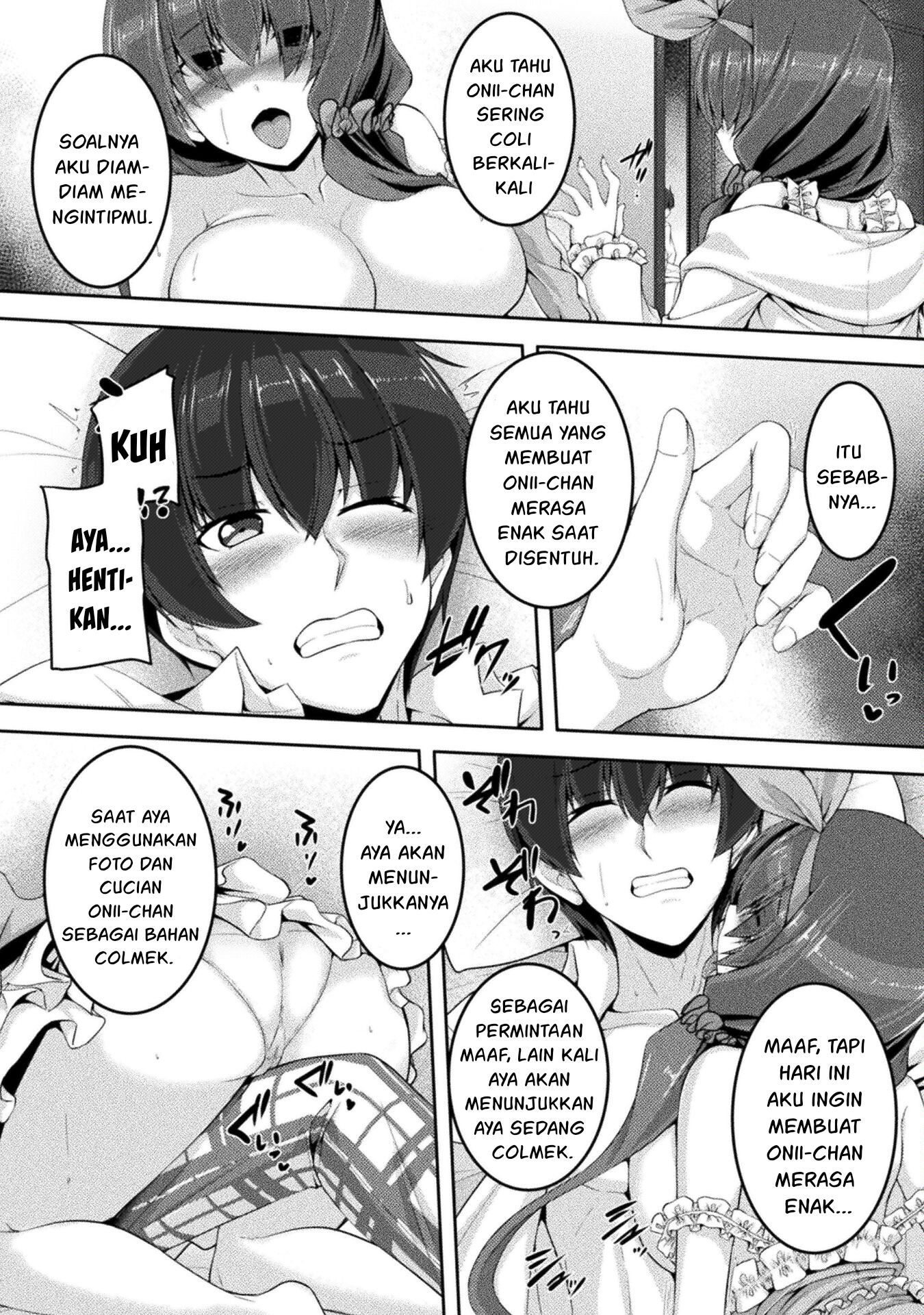 Yandere Imouto ni Aisaresugite Kozukuri Kankin Seikatsu Chapter 05 Gambar 11