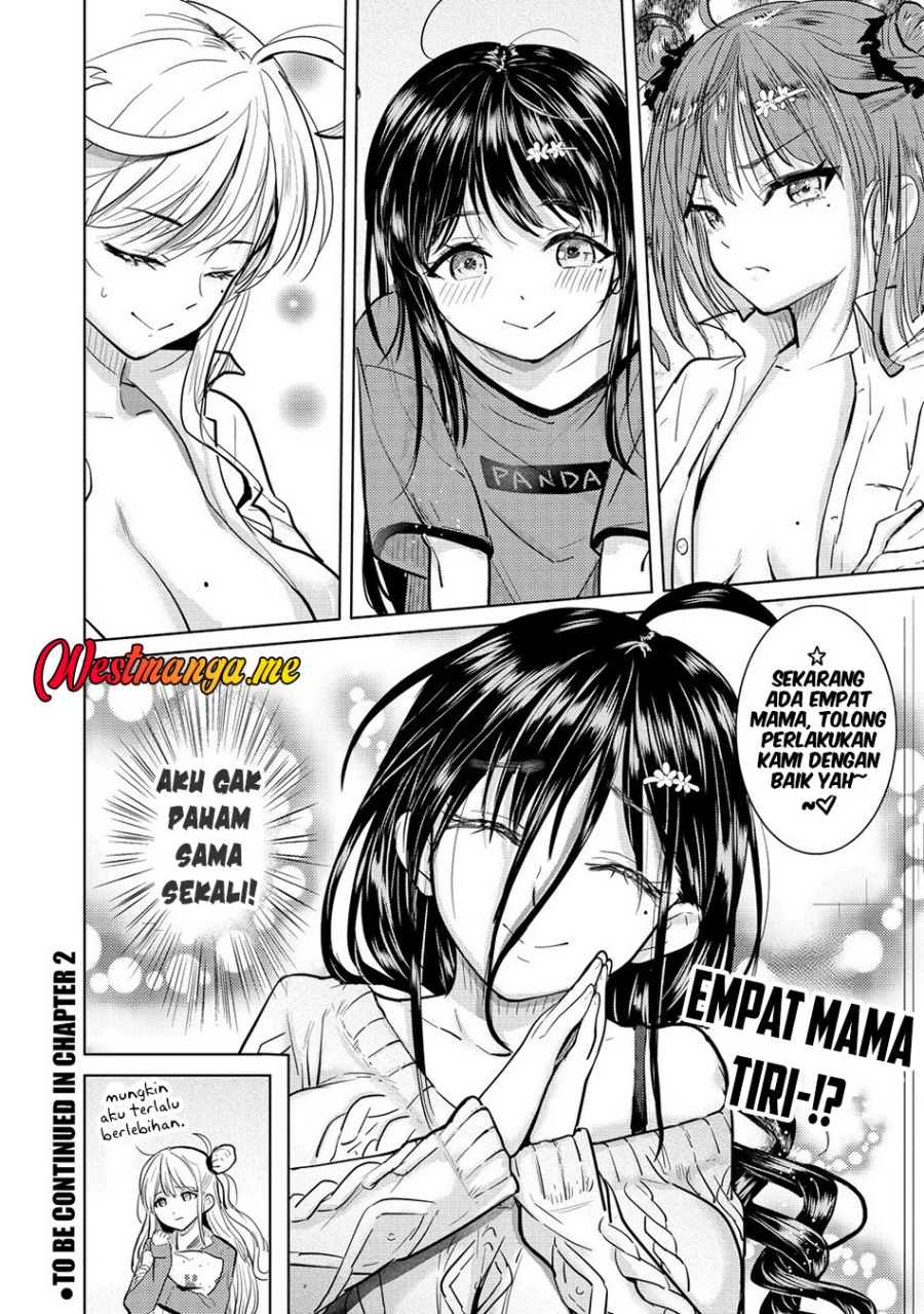 Yonin no Mama no Sei de Ore no Rabukome ga Mama Naranai Chapter 01 Gambar 48