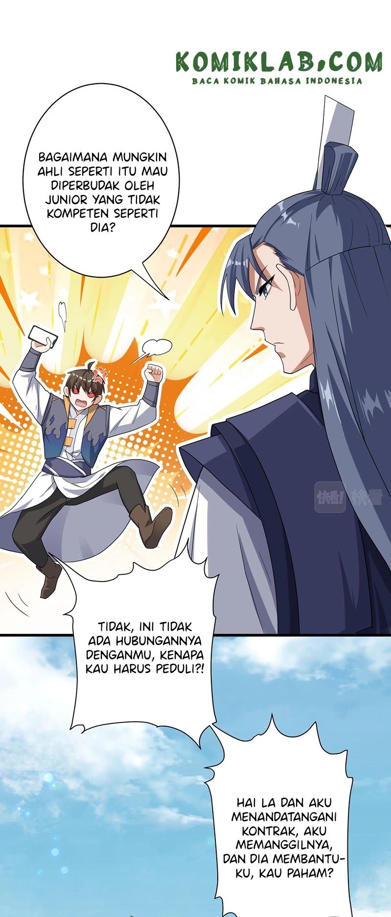 You Immortal Cultivate, I Draw Cards Chapter 08 Gambar 46