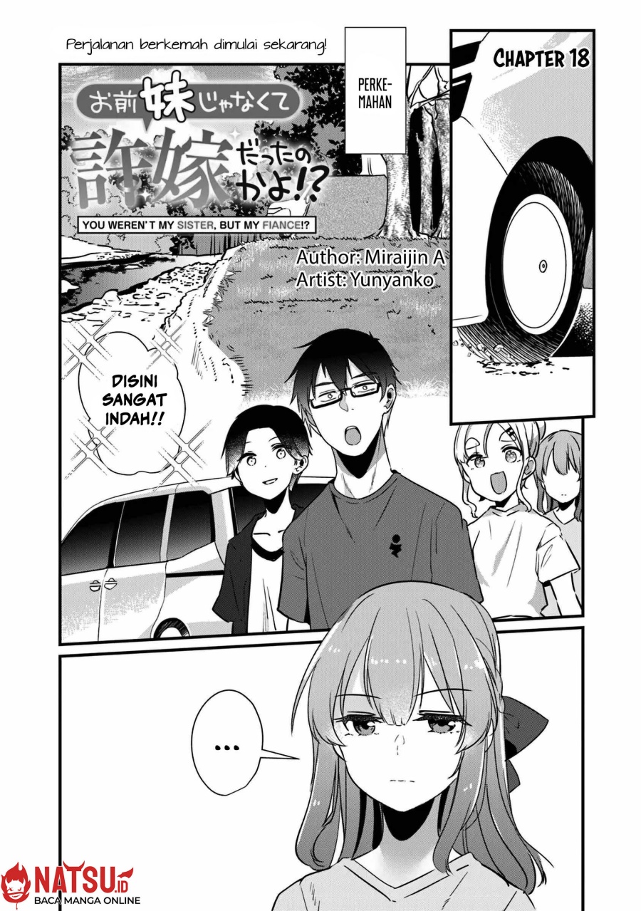 You Weren’t My Sister, But My Fiancee!? (Omae Imouto Janakute Iinazuke Datta no ka yo!?) Chapter 18 Gambar 2
