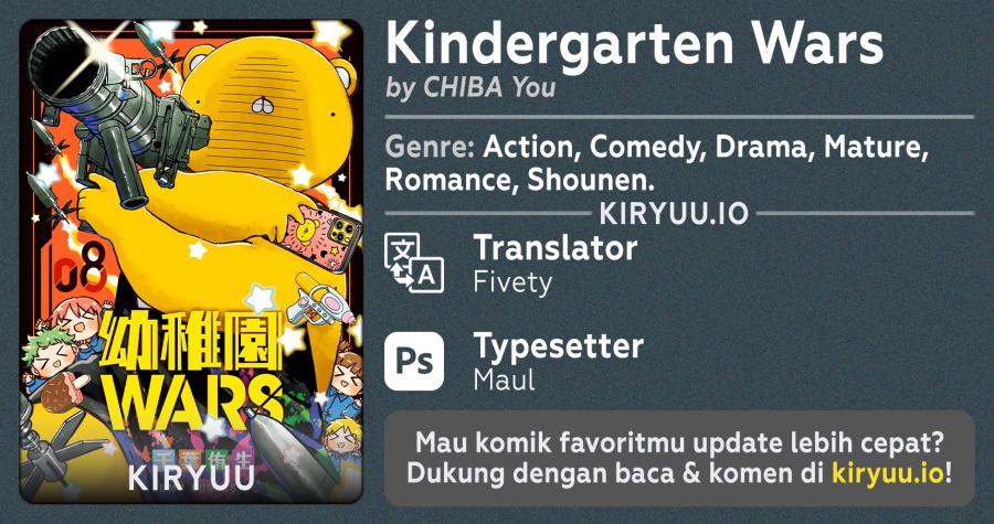Youchien Wars Chapter 32 Gambar 1
