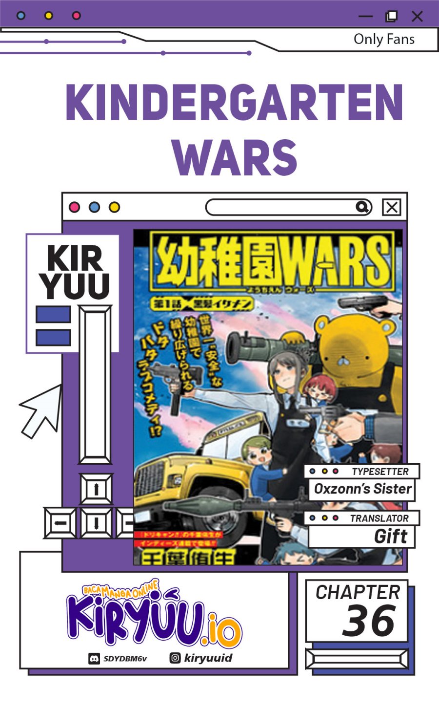 Youchien Wars Chapter 36 Gambar 1